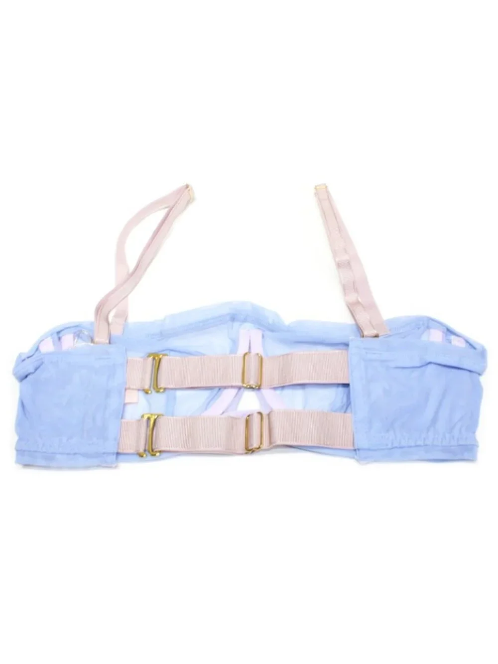 We are HAH Wired Bra Periwinkle Blue Size 30-38D #62300